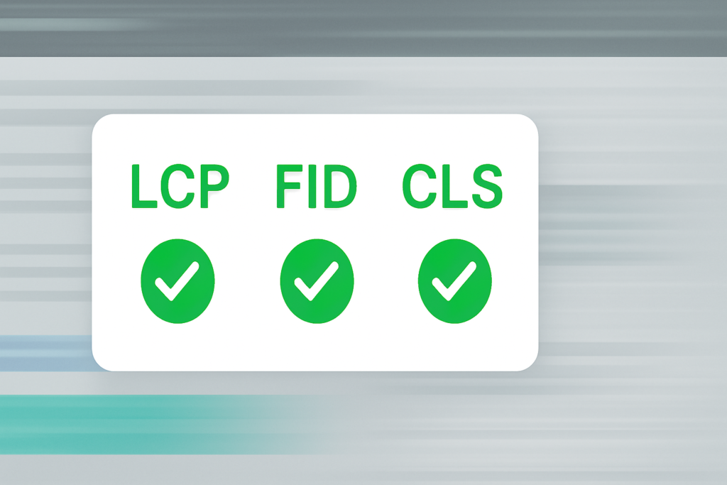 تحسين سرعة الموقع Core Web Vitals